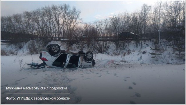 На Урале пассажир выхватил руль у водителя, чтобы сбить детей на обочине