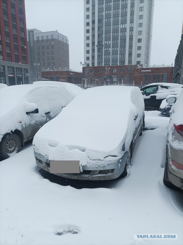 Май, Снег, Москва