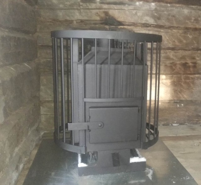 Печь из секций чугунного радиатора