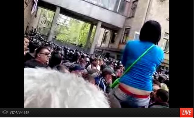 Опять штурм в  Луганске?