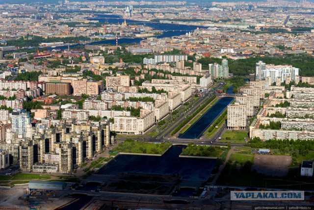 Санкт-Петербург с вертолета