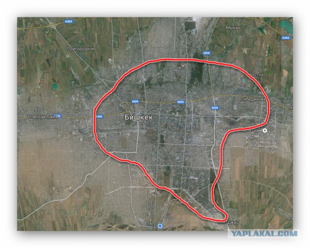 Города со спутника
