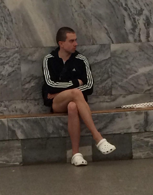 Модники из российского метрополитена