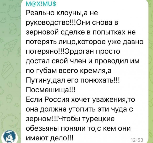 Россия возобновила участие в зерновой сделке