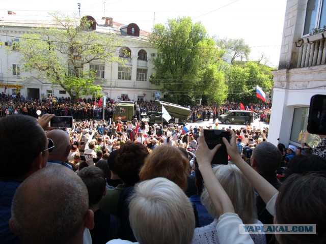 Парад Победы в Севастополе, 9 мая 2015