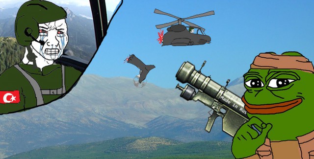 Турция обвинила Россию в уничтожении своего вертолета