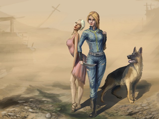 Арт на тему Fallout