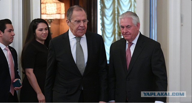 Путин встретился с госсекретарём США в Кремле