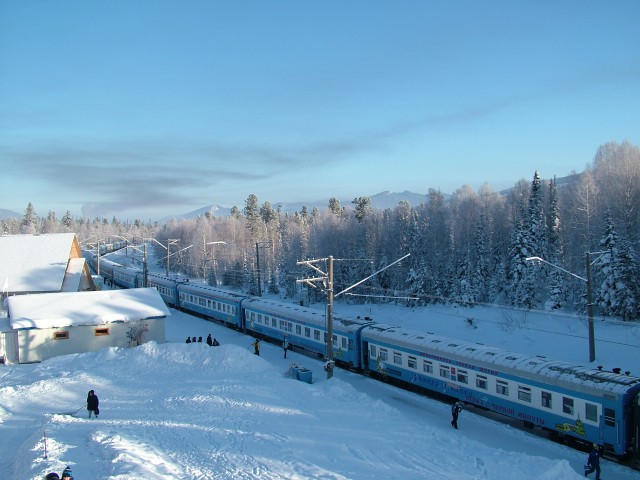 Зимняя железная дорога