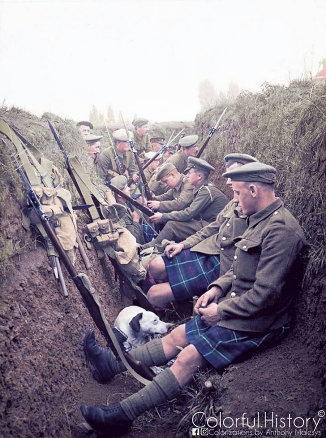 Архивные фотографии в цвете