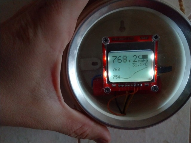Наручные часы на OLED и Atmega328P