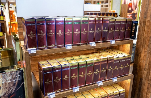 Цены на алкоголь в новом шереметьевском Duty Free
