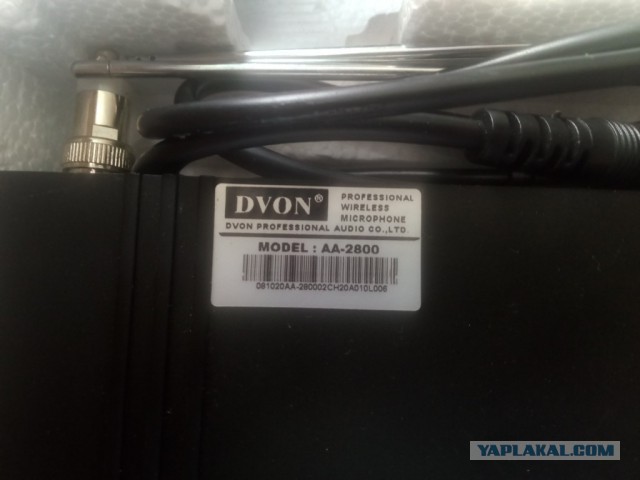 DVON AA-2800 радиомикрофоны