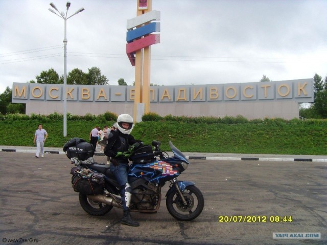 К Тихому Океану на мотоцикле - 2012