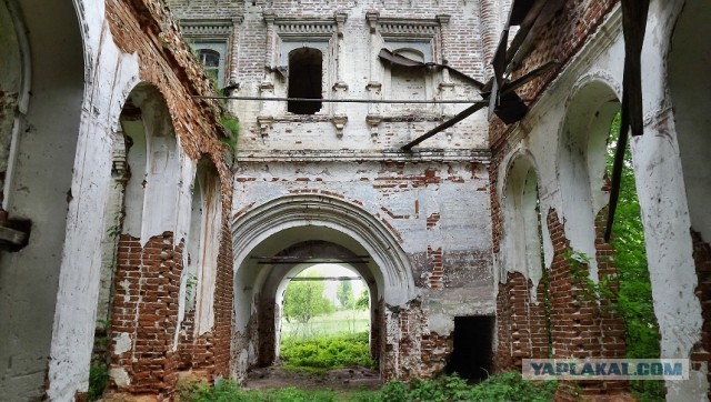 Путешествие по руинам сел Тверской Губернии.