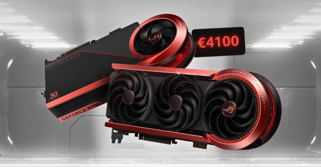 Дорогая и лимитированная видеокарта Asus ROG Matrix Platinum RTX 5090 выйдет в конце ноября по цене 4100 евро