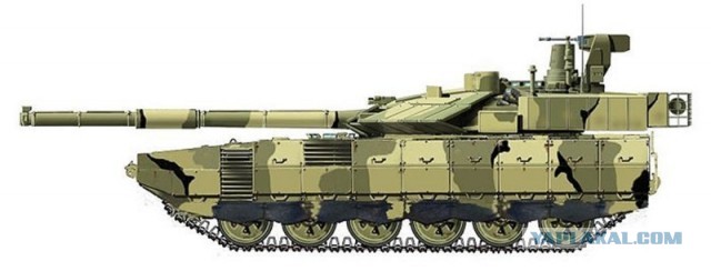 Новые танки на платформе "Армат"