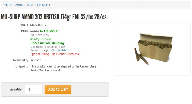 Оружейный склад перед распродажей