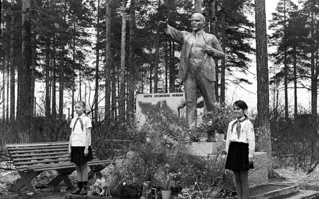 Карельский городишко 40 лет назад