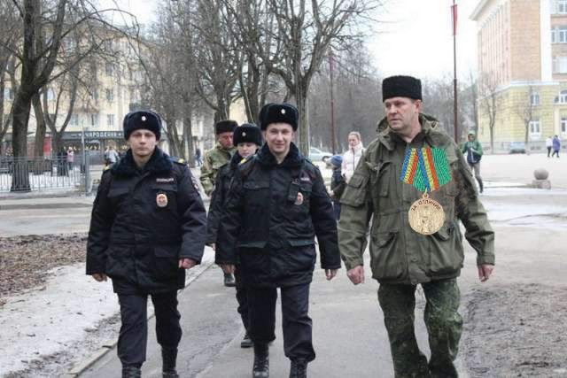 Казаки начали патрулировать улицы Великого Новгорода