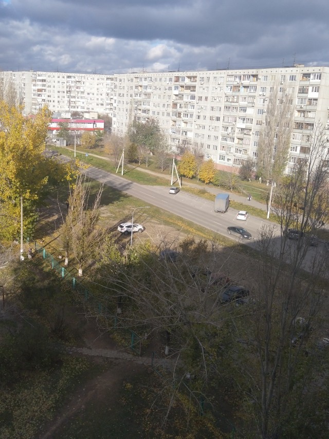 За окном