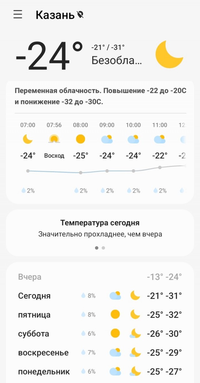 Утренний сюрприз