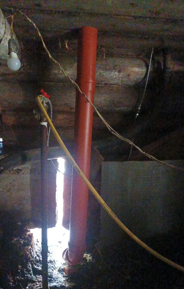 Унитаз в деревянный  дом. Длиннопост.