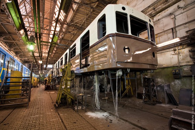 Как строился "Ретро-поезд"