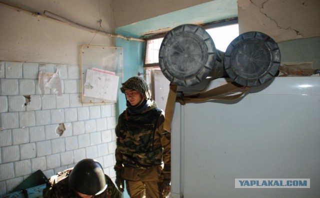 Зачистка аэропорта от войск украинских ВС