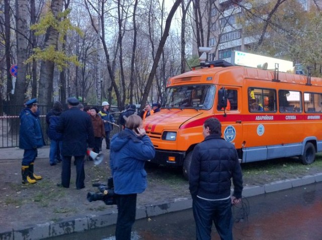 Искуственное наводнение - авария на Маломосковской