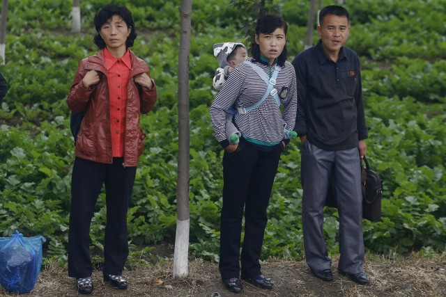Кадры повседневной жизни в Северной Корее
