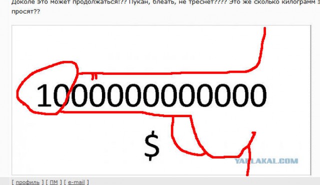 Украина будет требовать с РФ $1 трлн