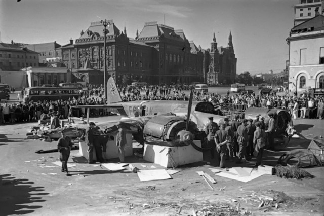 Подъем немецкого бомбардировщика Юнкерс-88А4