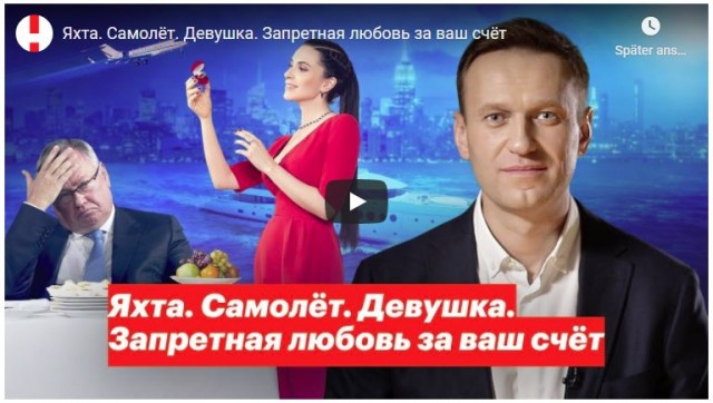 Навального выдвинули на Нобелевскую премию мира
