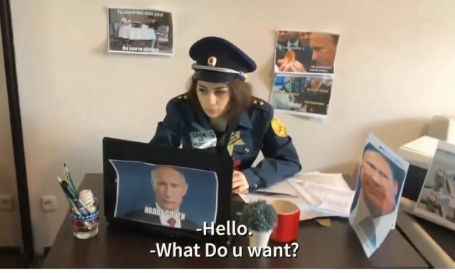 Российская порноактриса Анастасия Солодкова вызвала волну гнева сторонников президента после подписи очередной фотографии