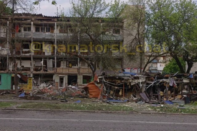 Результат утреней побудки Краматорчан