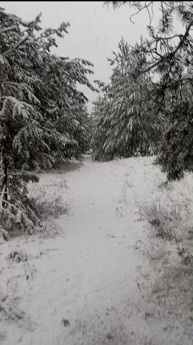 На Урале зима
