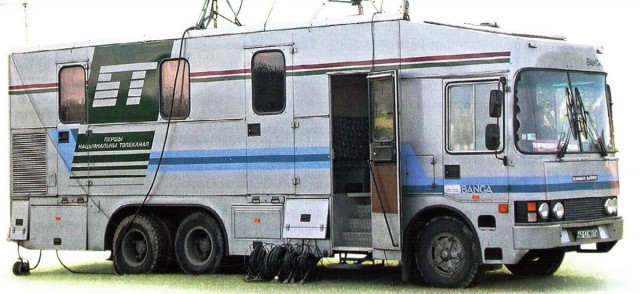 Красивый автобус с интересной историей