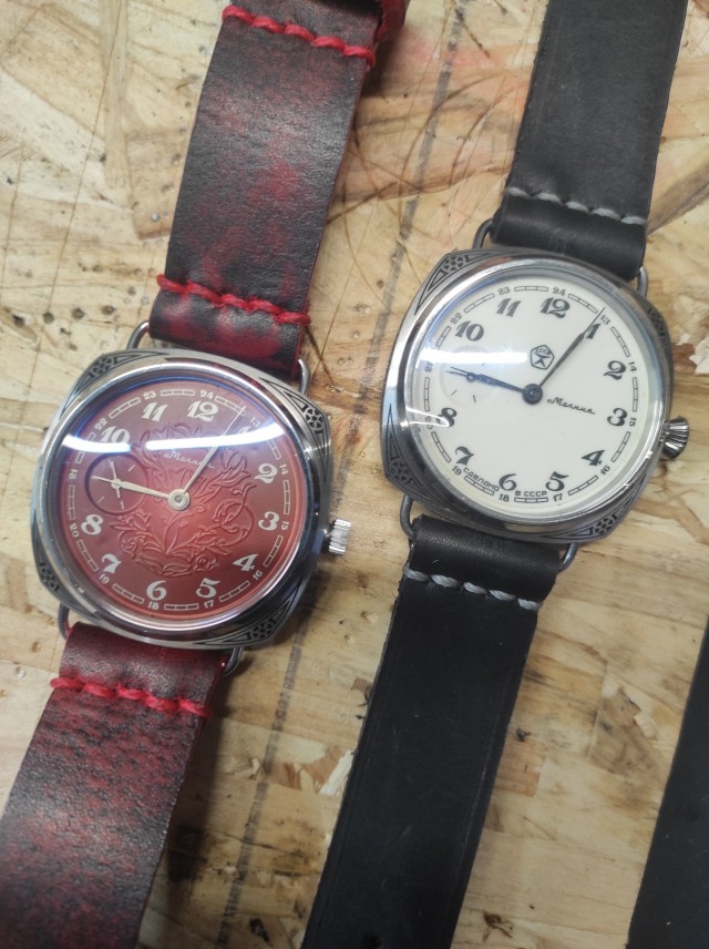 Часы, сделанные руками