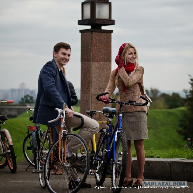 Киевский «Tweed Run» 2013