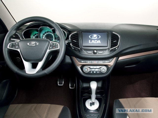 Салон серийной Lada Vesta рассекретили