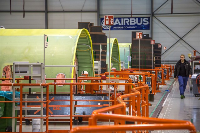 Airbus в Гамбурге