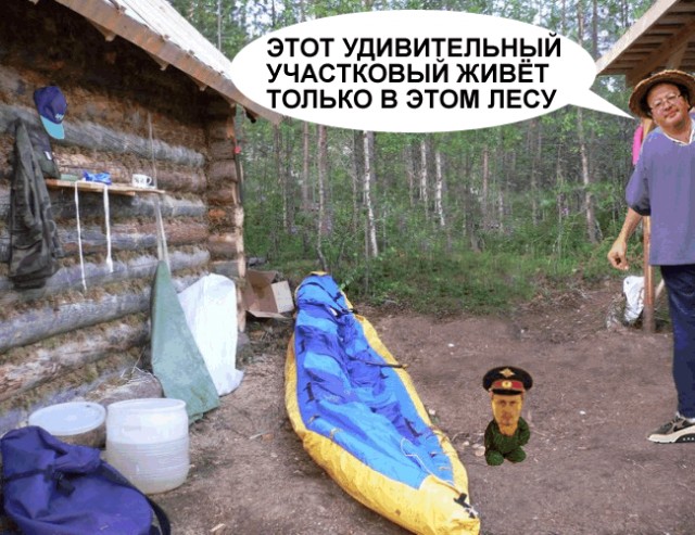 Фотожаба: Аркаша и лес