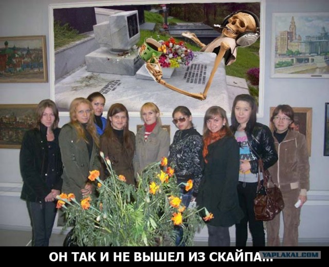 Фотожаба: Назойливый Skype