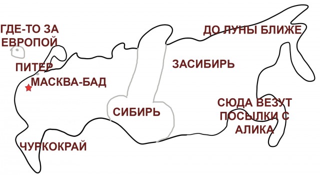 Как москвичи видят Россию