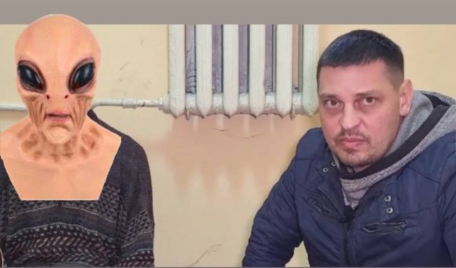В небе над Киевом яркая вспышка. Возможно метеорит