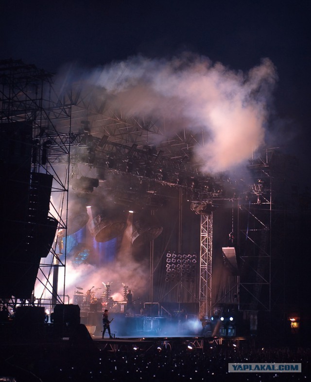Концерт Rammstein своими глазами