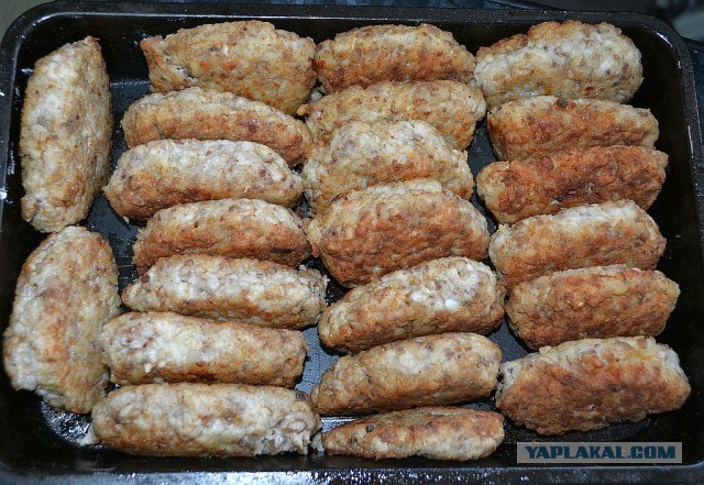 Котлетки мясо-гречневые