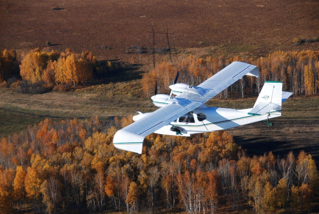 Новый российский самолет СК-12 "Орион"