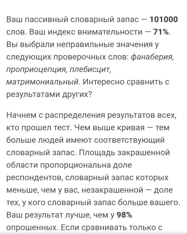 Тест: сколько слов русского языка вы знаете?